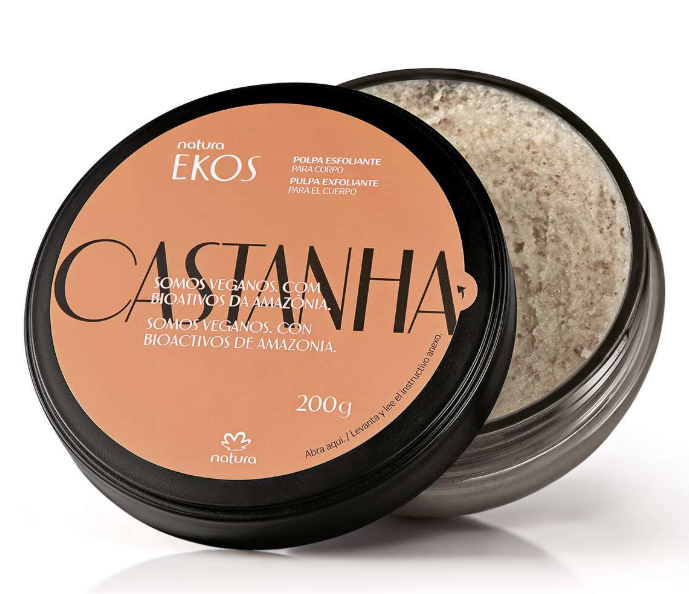 كريم تقشير مرطب إكوس بالكستناء EKOS HID POLP ESF CASTANHA 200G TERC