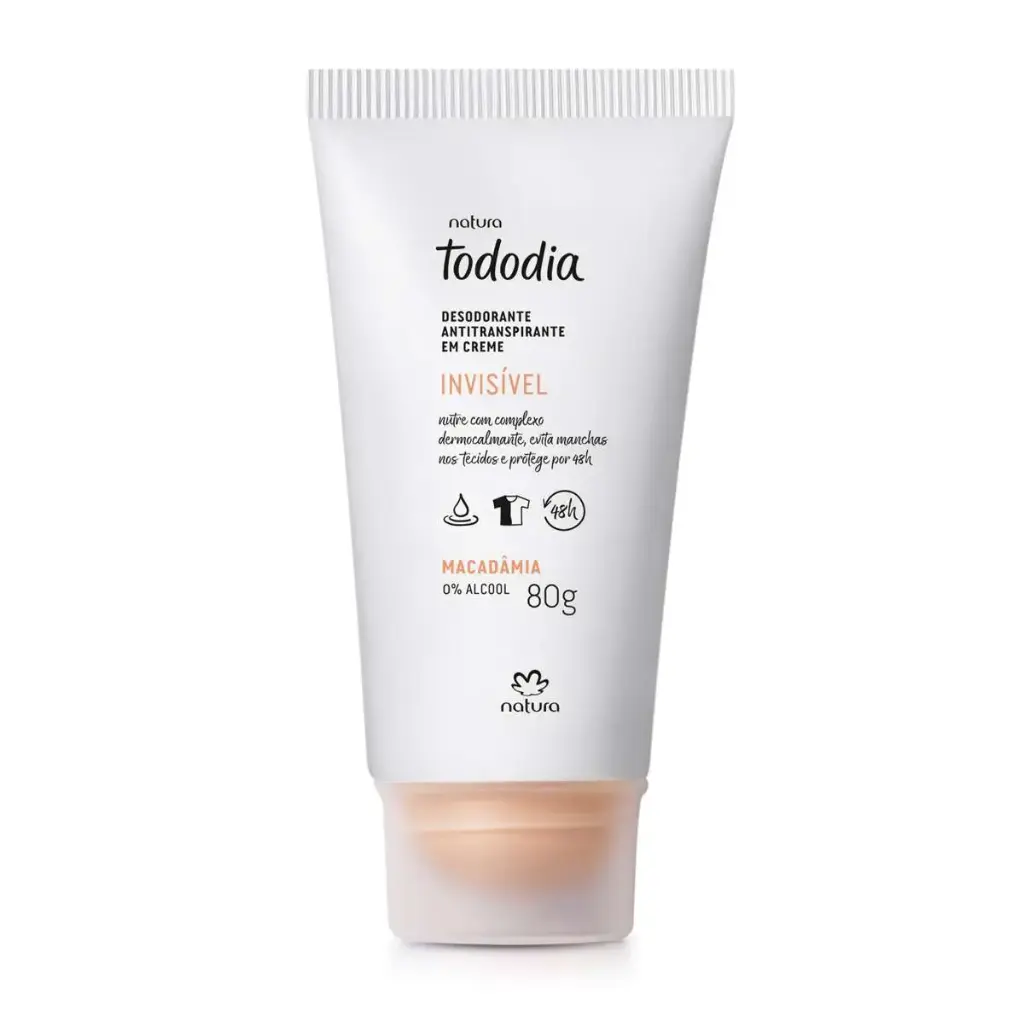 كريم مزيل عرق تودوديا بالمكاديميا – 80غ TODODIA Creme Macadâmia 80G