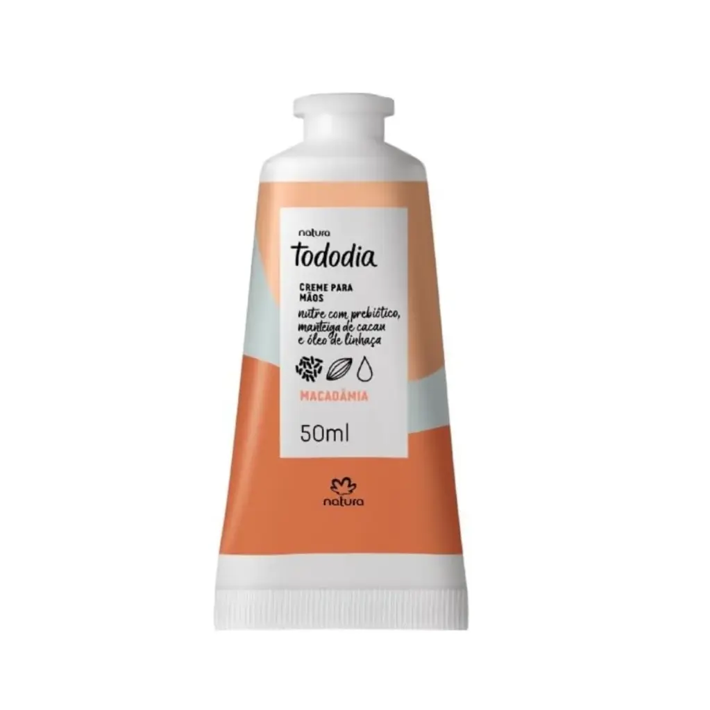 كريم اليدين تودوديا بالمانغا الوردية وجوز الهند – 50مل TODODIA Creme Mãos Manga Rosa e Água de Coco 50ml