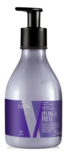 [174611] نيكتور رحيق مرطب معطر للجسم إكوس بيتانغا سوداء Hidratante Corporal Ekos Pitanga Preta 400ml - Natura