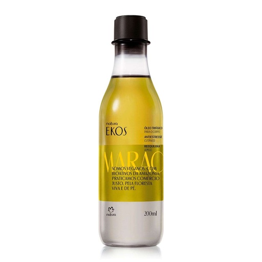 [97425] زيت مرطب معطر ثلاثي الطبقات من إكوس برائحة الماراكويا – 200مل EKOS OLEO HID DES TRIFASI MARACUJA 200ML