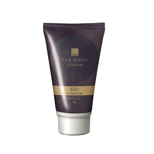 [179546] مزيل عرق كريم فار أواي غلامور – AVON Desodorante Far Away Glamour 48h 